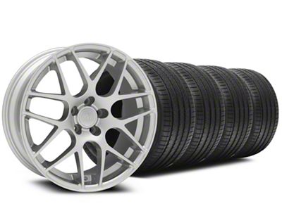 19x8.5 AMR Wheel & Sumitomo High Performance HTR Z5 Tire Package (15-23 Mustang GT, EcoBoost, V6)