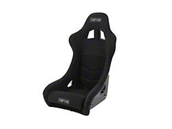Simpson Club Series Bucket Seat; Black Cloth; Large (Universal; Some Adaptation May Be Required)