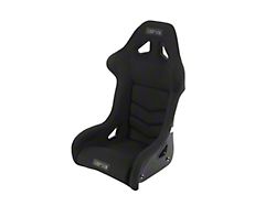Simpson Club Series Bucket Seat; Black Cloth; Extra Large (Universal; Some Adaptation May Be Required)