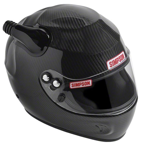 Simpson Universal AM Devil Ray Full Face Helmet Air Enforcer; Top Left ...