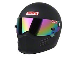 Simpson SA2020 Bandit Racing Helmet; Matte Black; Large