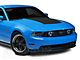 SEC10 Single Hood Stripe; Matte Black (10-12 Mustang GT, V6)