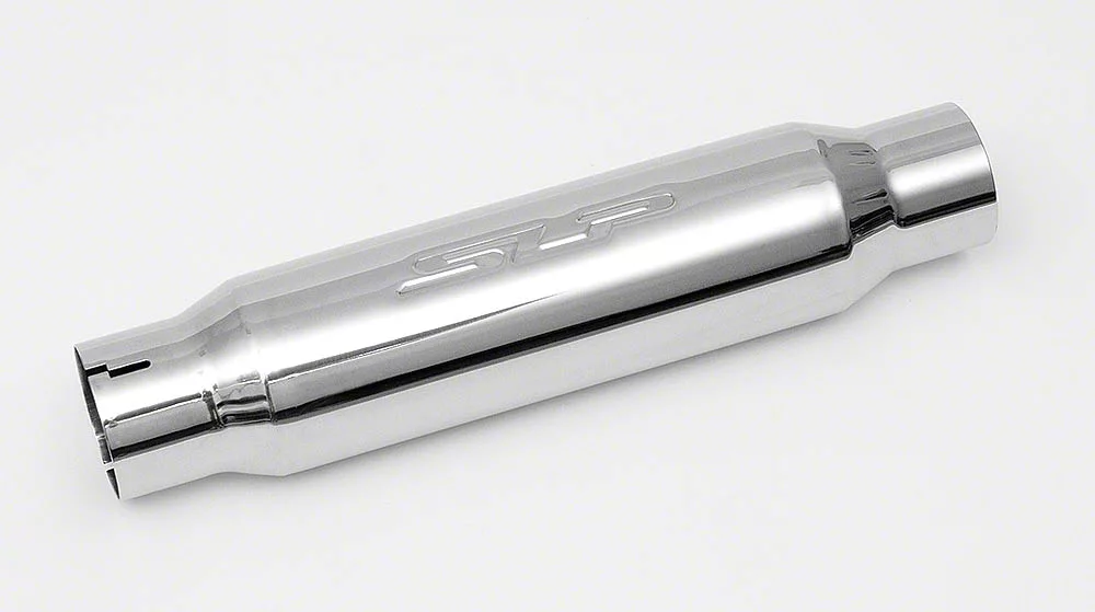 SLP Camaro LoudMouth Bullet-Type Resonator Muffler; 2.50