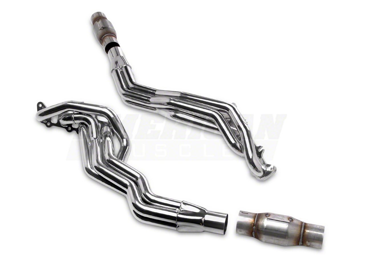 SLP Mustang 1-3/4 in. Ceramic Long Tube Headers & Catted SLP Mustang 1-3/4 in. Ceramic Long Tube Headers & Catted
