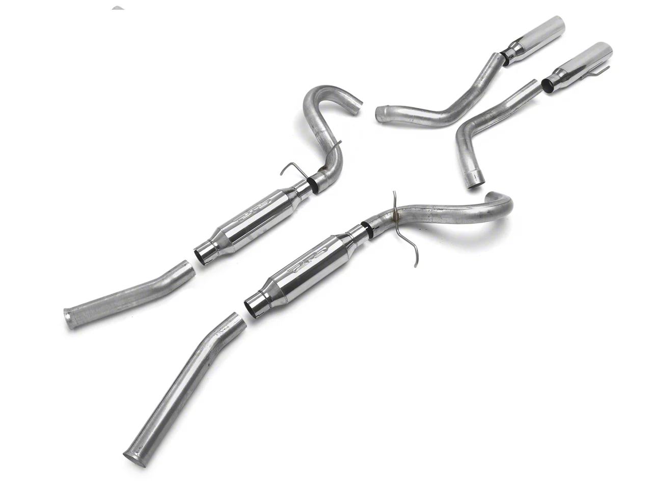 SLP Mustang Loudmouth CatBack Exhaust M31007 (9904 Mustang GT, Mach 1