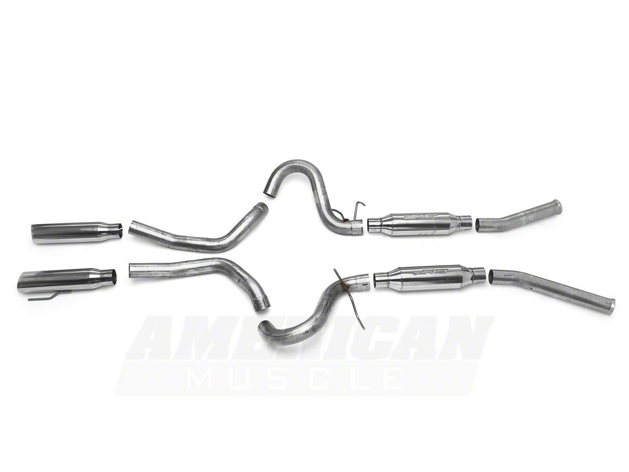 SLP Mustang Loudmouth Cat-Back Exhaust M31007 (99-04 Mustang