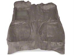 OPR Replacement Floor Carpet; Smoke Gray (87-89 Mustang Coupe, Hatchback)