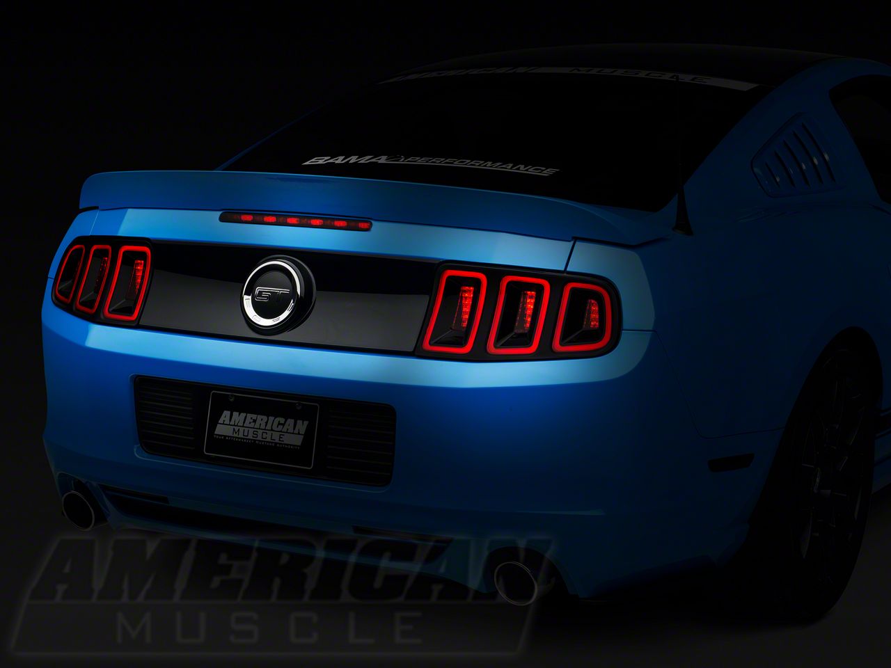 SEC10 Mustang Third Brake Light Tint; Smoked 101513 (13-14