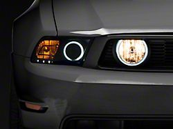 Raxiom LED Halo Fog Lights; Smoked (05-12 Mustang GT)