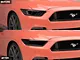 SpeedForm Headlight Covers; Smoked (15-17 Mustang; 18-22 Mustang GT350, GT500)
