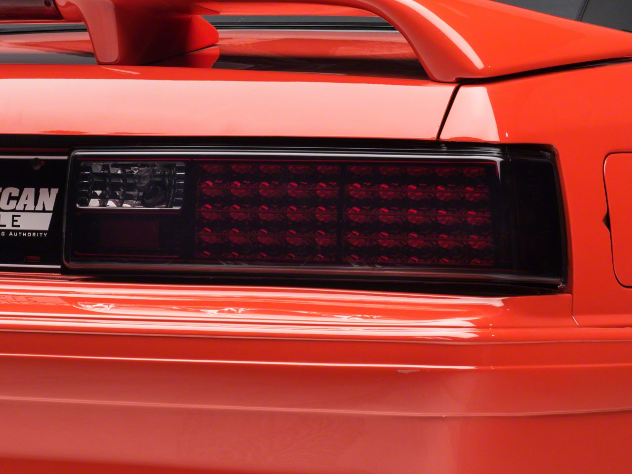 Raxiom Mustang Axial Series Smoked LED Tail Lights 49056 (87-93 Mustang ...