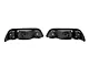 One-Piece Euro Crystal Headlights; Black Housing; Smoked Lens (87-93 Mustang)