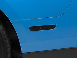 SEC10 Quarter Marker Light Tint; Smoked (10-12 Mustang)