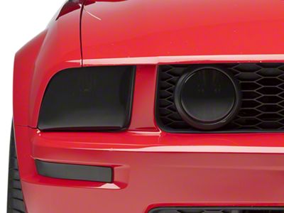 SpeedForm Turn Signal Covers; Smoked (05-09 Mustang GT, V6)