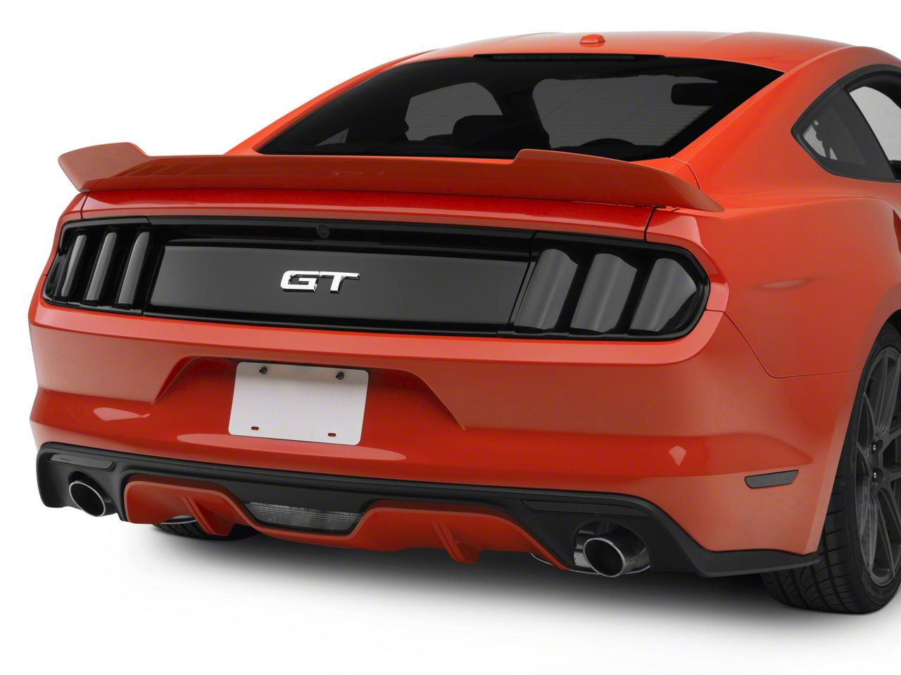 SpeedForm Mustang Tail Light Covers; Smoked 390752 (1517 Mustang; 18