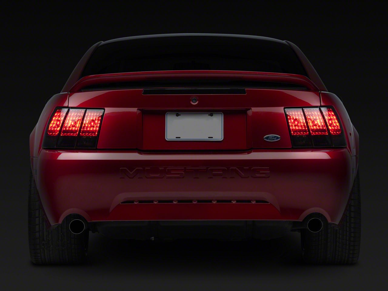 Tint Film Anchor Room Mustang Smoked Fog Light Tint (03-04