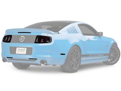 SEC10 Light Tint Kit; Smoked (13-14 Mustang)