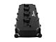 Sniper Fabricated Aluminum Valve Cover; Black (06-20 V8 HEMI Charger, Excluding 6.2L HEMI)