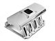 Sniper Fabricated Intake Manifold with Fuel Rail Kit; Silver (05-10 Mustang GT)