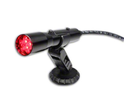 Sniper Standalone CAN Shift Light with Red LED; Black Tube (08-25 Mustang)