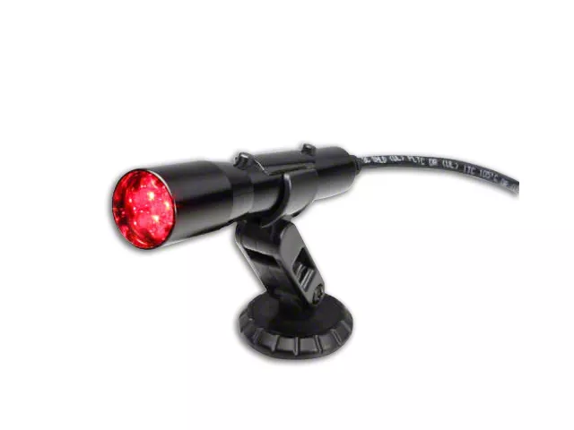 Sniper Standalone CAN Shift Light with Red LED; Black Tube (08-24 Mustang)
