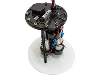Snow Fuel Universal Billet Fuel Hat Multi Pump for 10-Gallon Fuel Cell Size; 2-Pump for 10-Gallon Fuel Cell Size Streetable (Universal; Some Adaptation May Be Required)