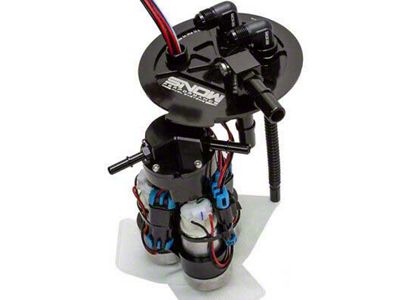 Snow Performance Billet Fuel Hat Pump; 3-Pump Race (16-24 Camaro)
