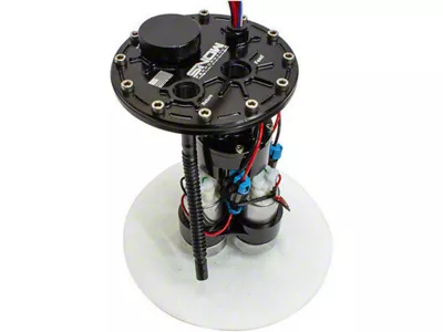 Snow Performance Universal Billet Fuel Hat Multi Pump for 10-Gallon Fuel Cell Size; 2-Pump for 10-Gallon Fuel Cell Size Streetable (Universal; Some Adaptation May Be Required)
