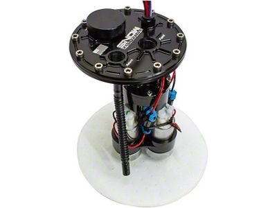 Snow Fuel Universal Billet Fuel Hat Multi Pump for 12 to 15-Gallon Fuel Cell Size; 3-Pump for 12 to 15-Gallon Fuel Cell Size Streetable (Universal; Some Adaptation May Be Required)