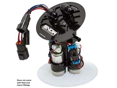 Snow Performance Billet Fuel Hat Pump; 3-Pump Max Flow (11-23 Mustang GT)