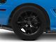 FR500 Style Solid Gloss Black Wheel; Rear Only; 18x10 (94-98 Mustang)