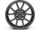 FR500 Style Solid Gloss Black Wheel; 18x9 (05-09 Mustang)