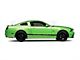 Bullitt Solid Black Wheel and Sumitomo Maximum Performance HTR Z5 Tire Kit; 18x8 (05-10 Mustang GT; 05-14 Mustang V6)