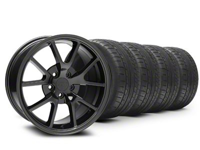 18x9 FR500 Style Wheel & Mickey Thompson Street Comp Tire Package (05-14 Mustang)