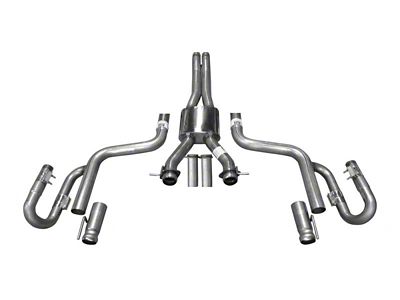 Solo Performance Mach Shorty-XV Cat-Back Exhaust (15-23 6.2L HEMI Challenger)