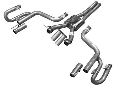 Solo Performance MACH Shorty XV Cat-Back Exhaust without Tips (15-23 6.2L HEMI Challenger)