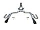 Solo Performance Street Race Cat-Back Exhaust with Black Tips (15-23 6.2L HEMI Charger)