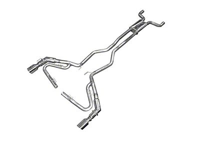 Solo Performance Mach X-LLT Cat-Back Exhaust with Polished Tips (10-15 V6 Camaro)