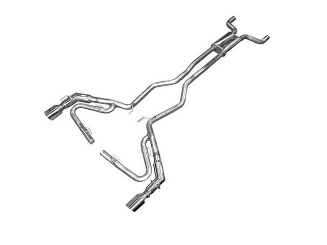 Solo Performance Mach X-LLT Cat-Back Exhaust with Polished Tips (10-15 V6 Camaro)