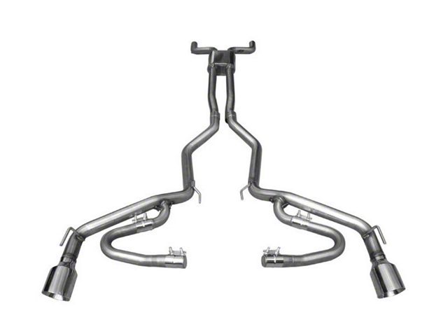 Solo Performance Mach XC Cat-Back Exhaust with Polished Tips (10-15 Camaro SS Convertible)