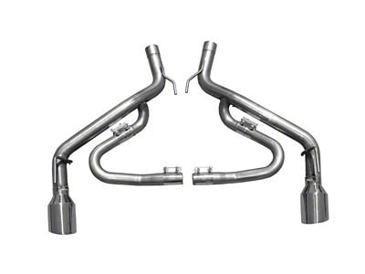 Solo Performance Mach XL Axle-Back Exhaust with Polished Tips (10-15 Camaro SS Convertible)