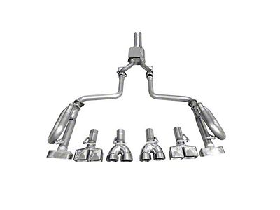 Solo Performance Mach X-V6-CH Cat-Back Exhaust with Round Polished Tips (09-14 V6 Challenger)