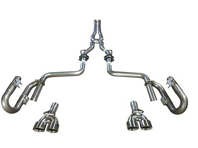 Solo Performance Street Race Cat-Back Exhaust with Round Polished Tips (09-14 V6 Challenger)
