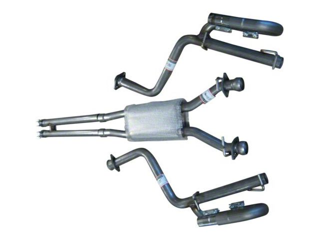 Solo Performance Cyclone Cat-Back Exhaust with Polished Tips (11-14 3.6L Charger)