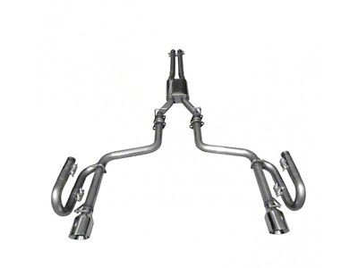 Solo Performance Mach XH-RT Cat-Back Exhaust with Polished Tips (06-10 5.7L HEMI Charger)
