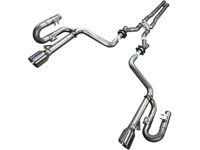 Solo Performance Street Race Cat-Back Exhaust with Polished Tips (06-10 5.7L HEMI Charger)