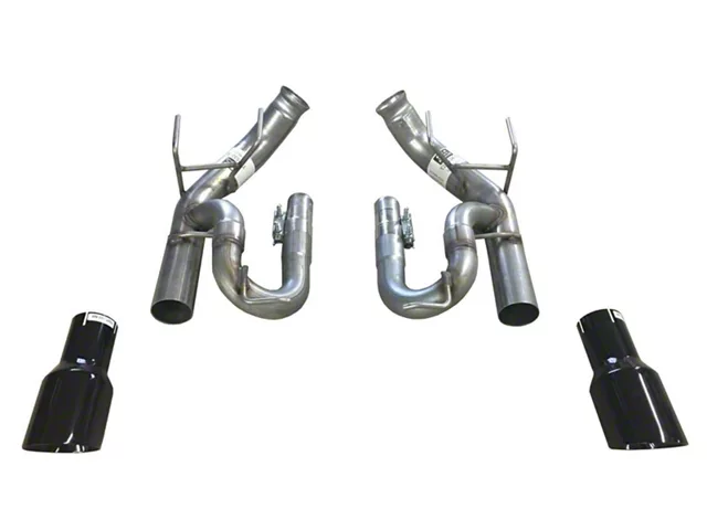 Solo Performance Axle-Back Exhaust with Black Tips (11-14 Mustang GT)