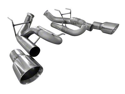 Solo Performance Axle-Back Exhaust with Polished Tips (11-14 Mustang GT)