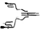 Solo Performance Cat-Back Exhaust with Black Tips (15-17 Mustang V6 Fastback)