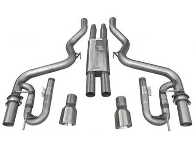 Solo Performance Mach Cat-Back Exhaust (15-17 Mustang GT Fastback)